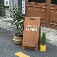 【韓国/釜山】蓮山洞カフェ☕️LISTEN PAGE