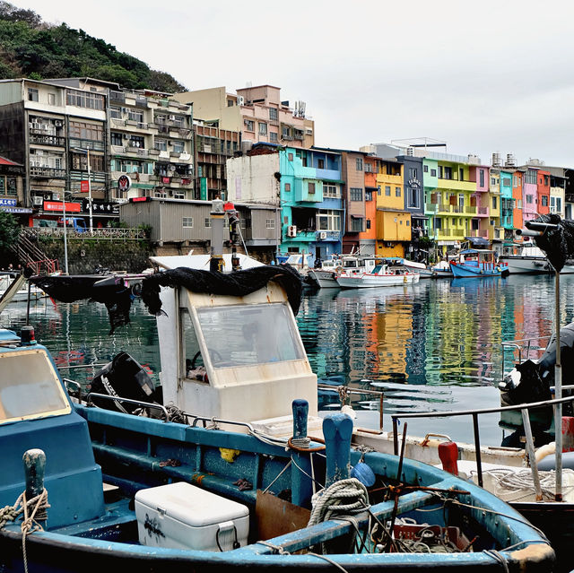 Zhengbin Port Color Houses - Keelung 