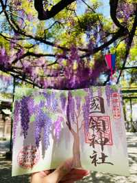 【國領神社/東京都】千年乃藤と飛び出す御朱印