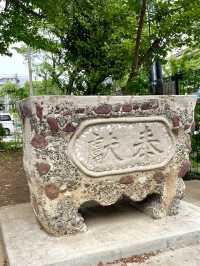 【共光稲荷神社/東京都】ちょっとレトロ⁉︎な手水舎あり