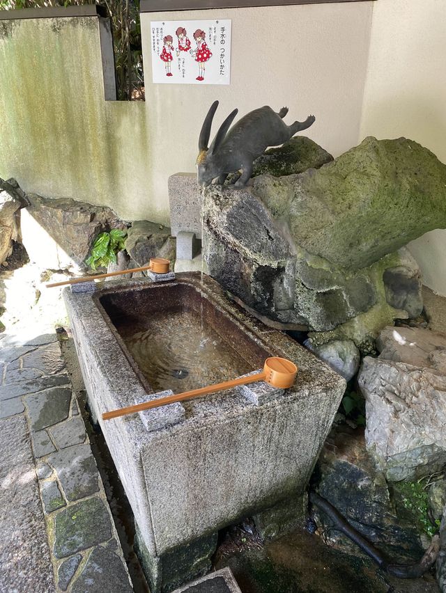 【京都】宇治神社と神使のみかえり兎