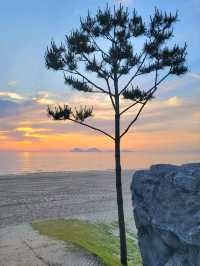눈물날것같던 서해안 변산해변 일몰🌅