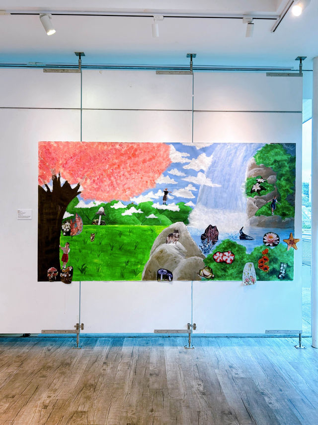 Interplay Art Exhibition Dhoby Ghaut Green