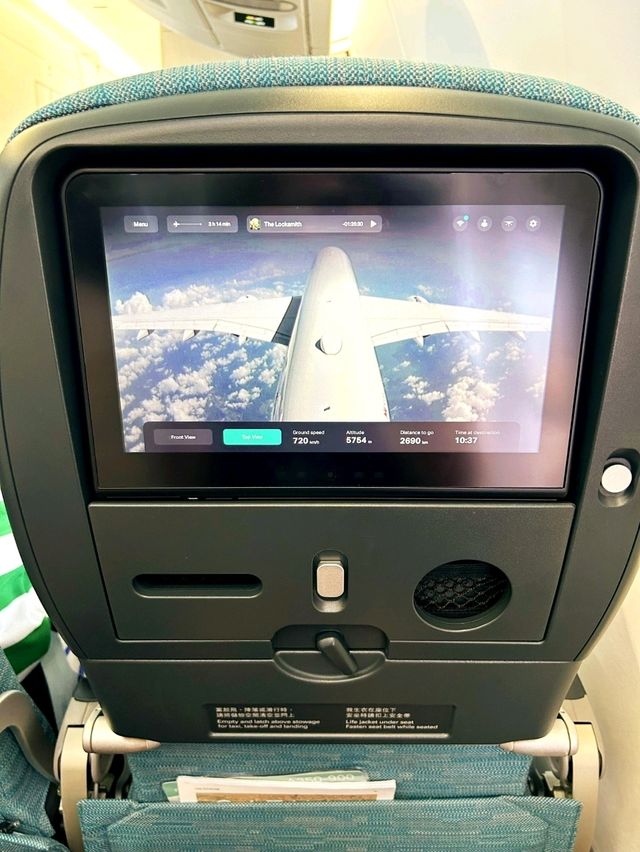 Flying with Cathay Pacific
