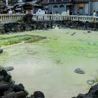 A town dedicated to onsen soaking 