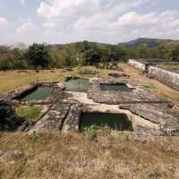Ancient mountain carved palace 