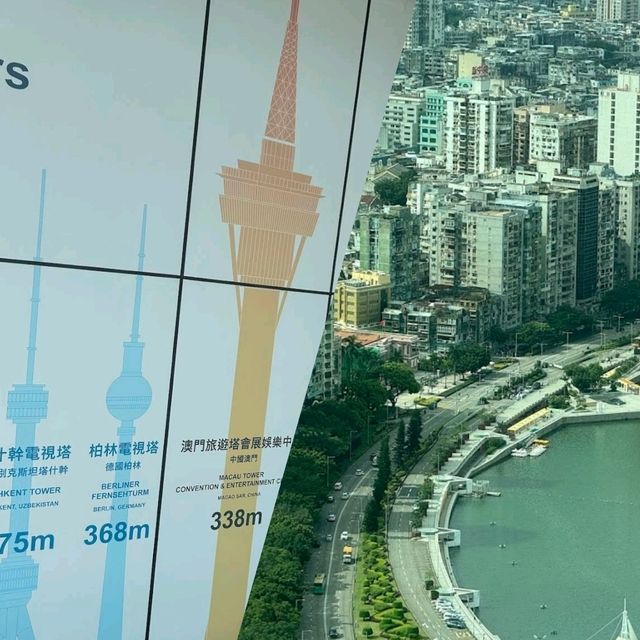 【澳門】Macau Tower：景觀超美，週末遊好去處！