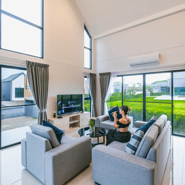 บ้านพักวิวเขาเปิดใหม่สุด Luxury  | เขาใหญ่ 🌿