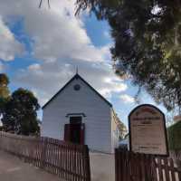 Gold town in Ballarat . Fall season