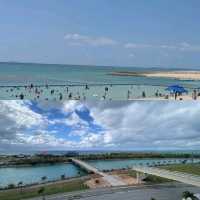 「沖繩美麗SUN海灘，風景設施一流」