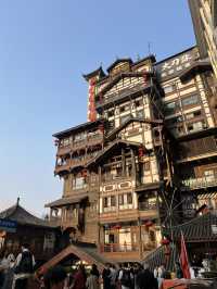 Hongya Cave Daytime Views in Chongqing 🇨🇳