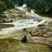 "Bentong Waterfall: A Serene Gem in Malaysia's Tropical Rainforest"