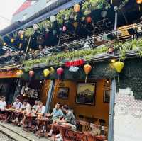 Train street Hanoi