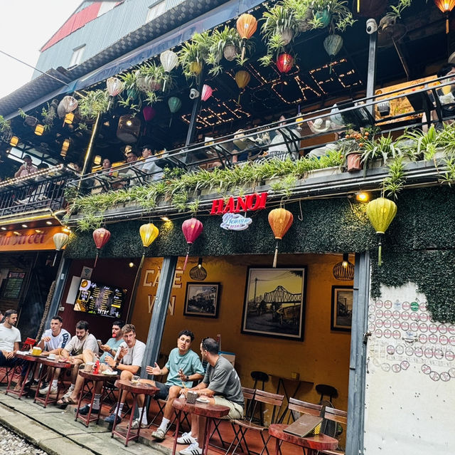 Train street Hanoi