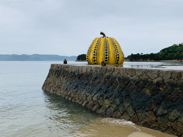 【直島】地中美術館とかぼちゃ！