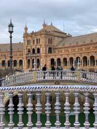 😍Beautiful Square in Seville💙🌟