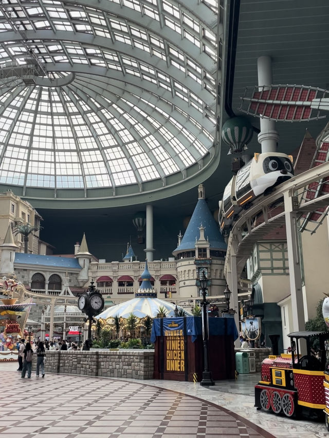 【韓国】雨の日も思いっきり遊べるテーマパーク🎢
