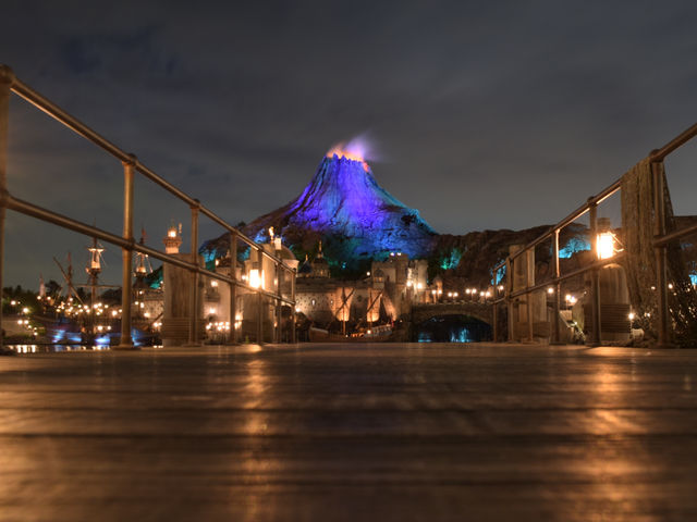 【🇯🇵】ディズニーシーの夜景