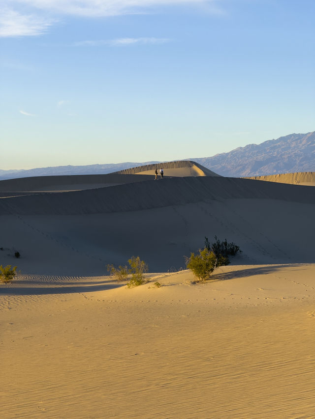 Best spot to chill at the sunset in Death Valley