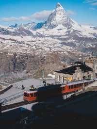 【スイスの絶景】ゴルグナード鉄道からのマッターホルン