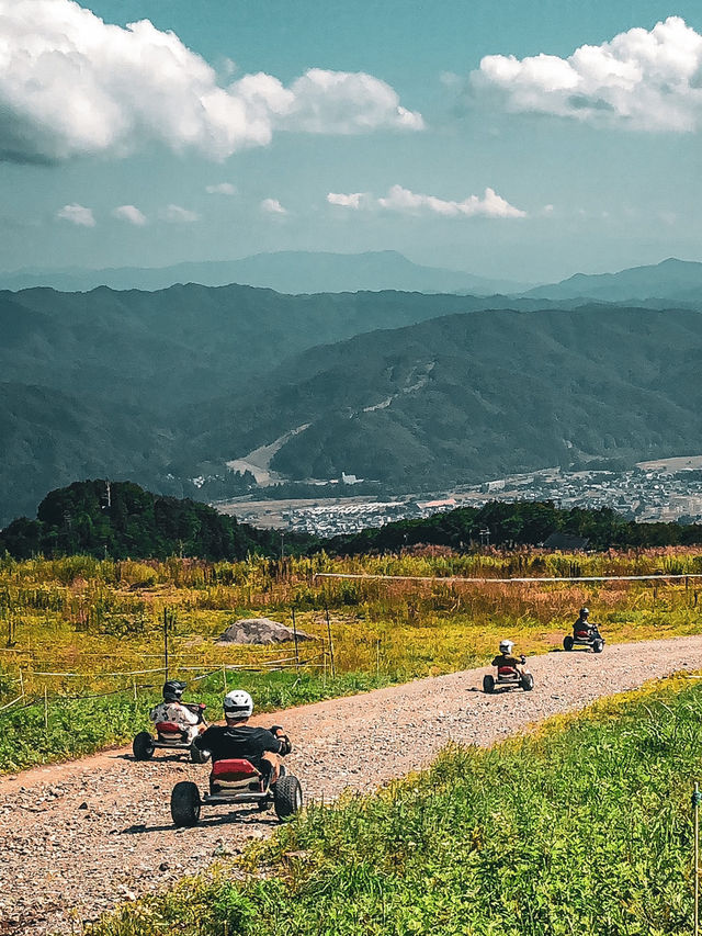 【長野】爽快！絶景の中を猛スピードで駆け巡るマウンテンカート🚵‍♀️💨