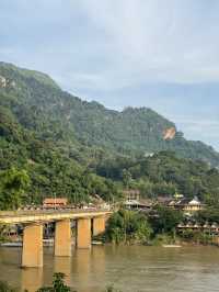 ที่พักบ้านหนองเขียว | สปป.ลาว 🏡⛰️💤🛌