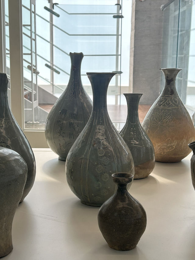 【韓国・コンジュ】収蔵庫までが見所となっている国立公州博物館
