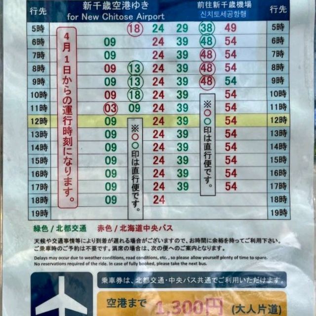 Nagoya-Sapporo|Sapporo-Nagoya(Round-trip)