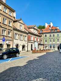 【ポーランド　ワルシャワ旧市街地】