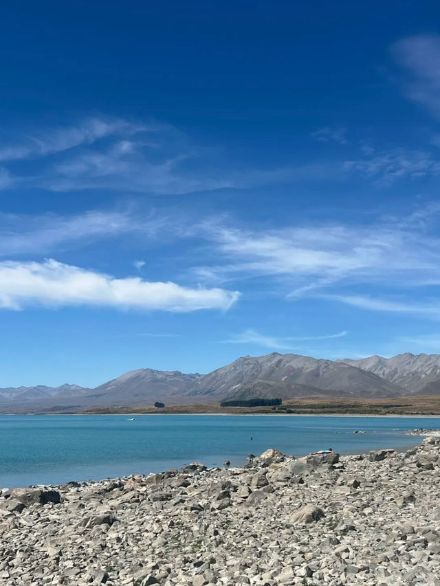 Lake Tekapo ทะเลสาบสีฟ้าที่ถูกต้อง 🩵