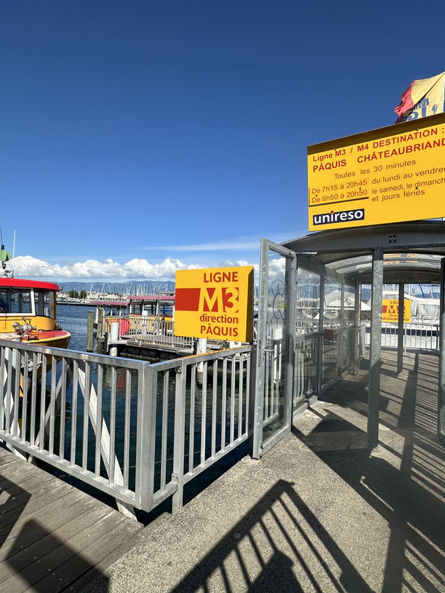 🇨🇭船河遊日內瓦湖⛲️近距離觀賞日內瓦大噴泉