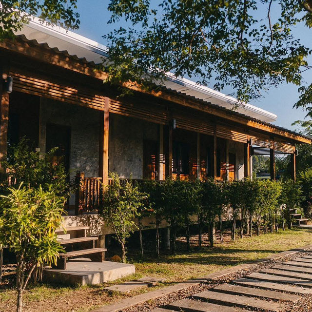ที่พักสุดชิล วิวท้องนาและภูเขา 🌄