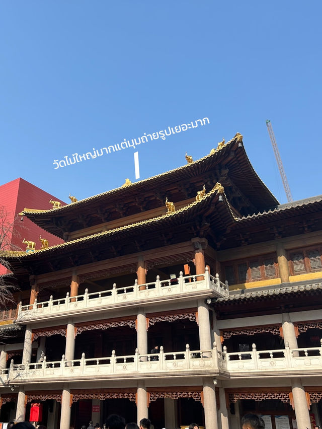 ปักหมุดไหว้ขอพรวัดจิงอัน เซี่ยงไฮ้🧧