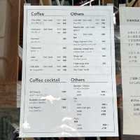Cozy Coffee Break at SR Coffee Roaster & Bar in Nihonbashi