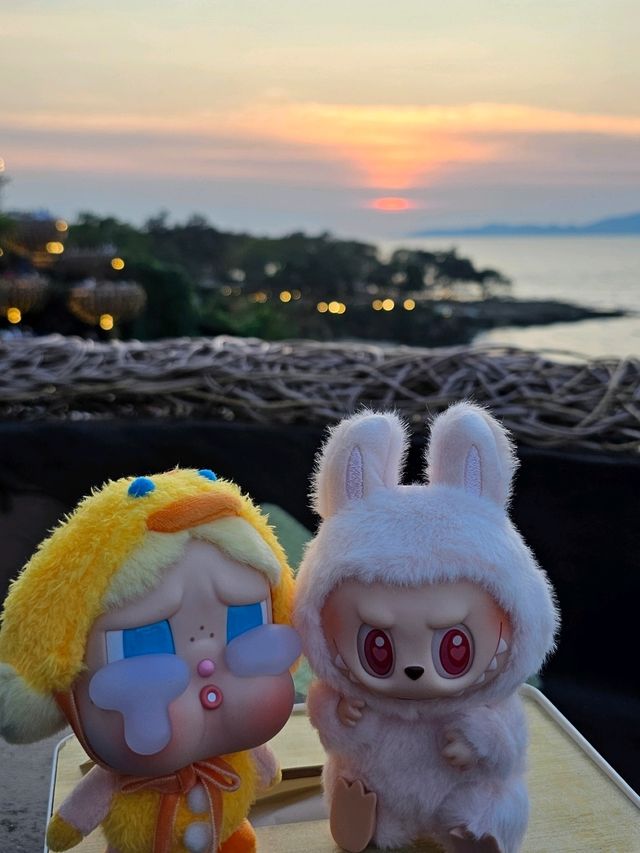 芭提雅最美的日落黃昏