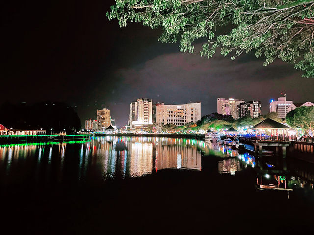 Kuching Waterfront Symbolic of Modern & Historical Sarawak 