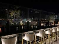 インターコンチネンタル横浜Pier 8の屋上夜景と朝食@横浜