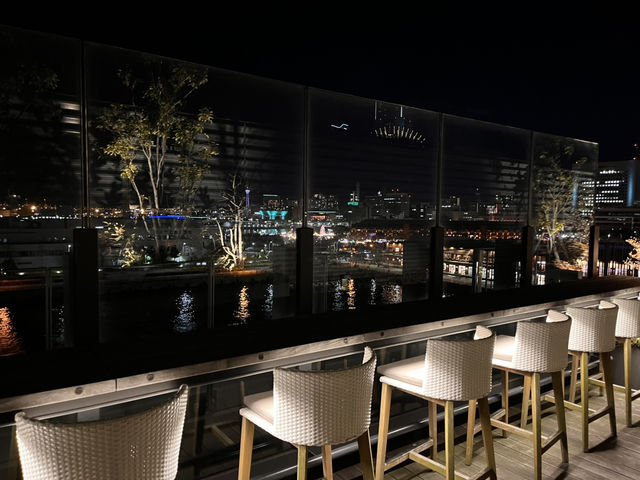 インターコンチネンタル横浜Pier 8の屋上夜景と朝食@横浜