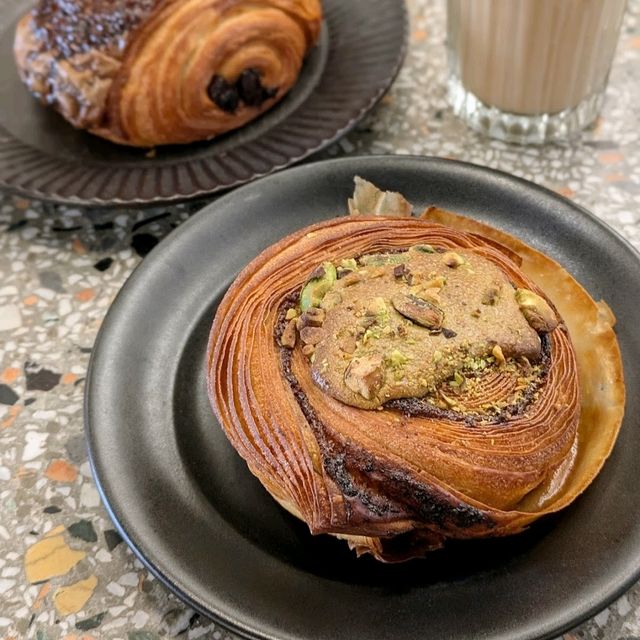 excellent pistachio roll