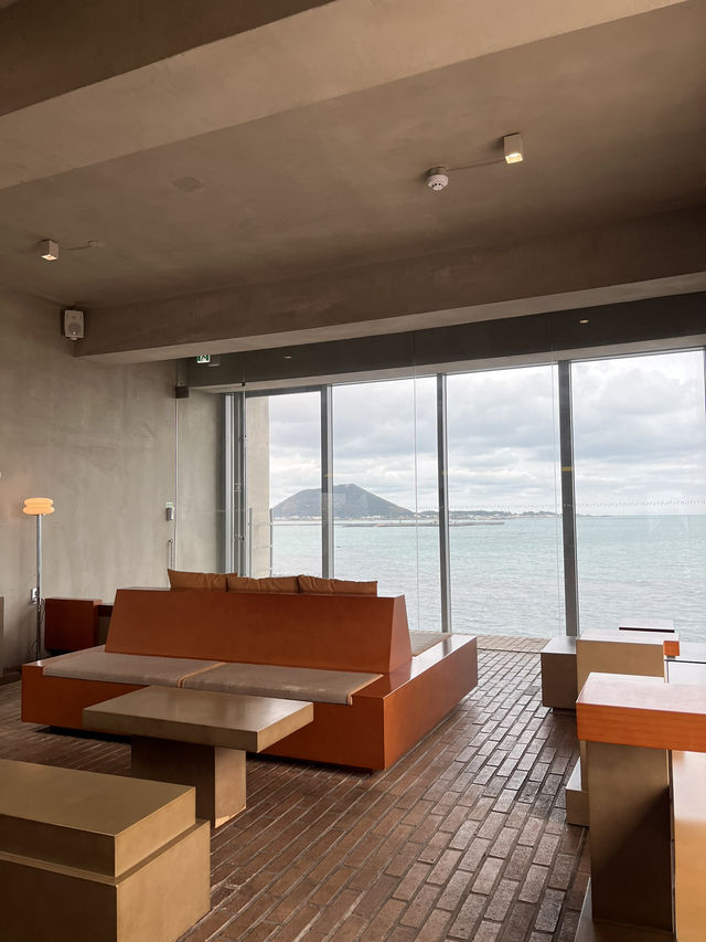 Best sea view cafe in Jeju