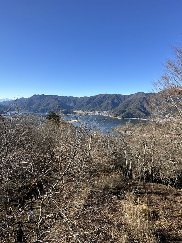 搭天上山公園纜車🚡鳥瞰河口湖嘆絕景富士山🗻