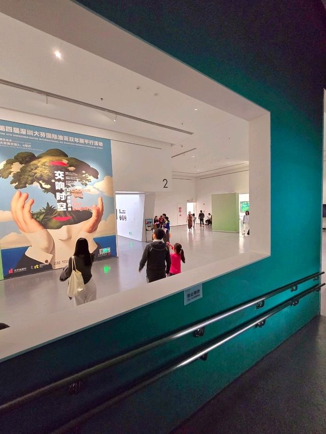 走進美術館接受藝術的熏陶