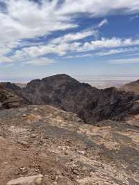 Crossing deserts and mountains 
