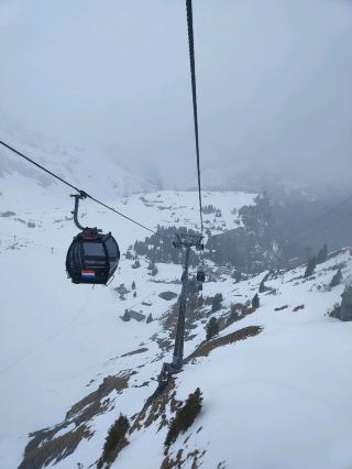 The snow-covered Mount Titlis
