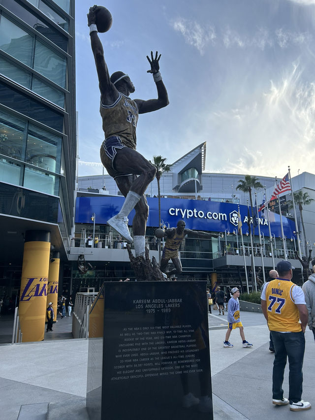 【アメリカ・ロサンゼルス】本場アメリカでNBA・Lakers観戦🏀 in Crypto.com ARENA