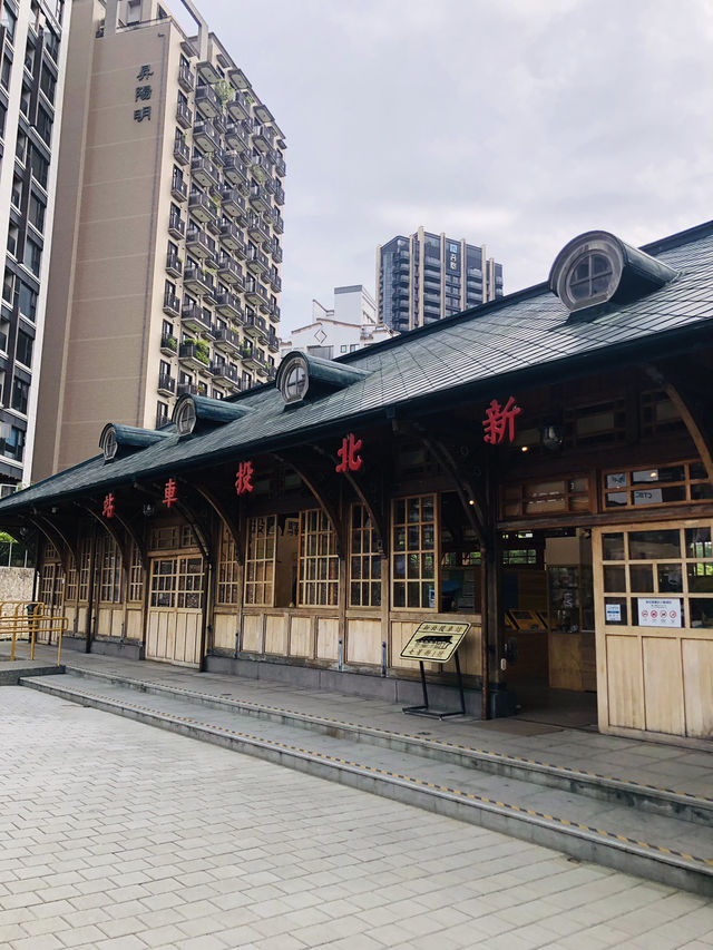很特別的一個火車🚄館