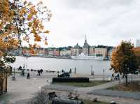 พาไปเดินเล่นบนสะพาน Skeppsholmsbron | Stockholm