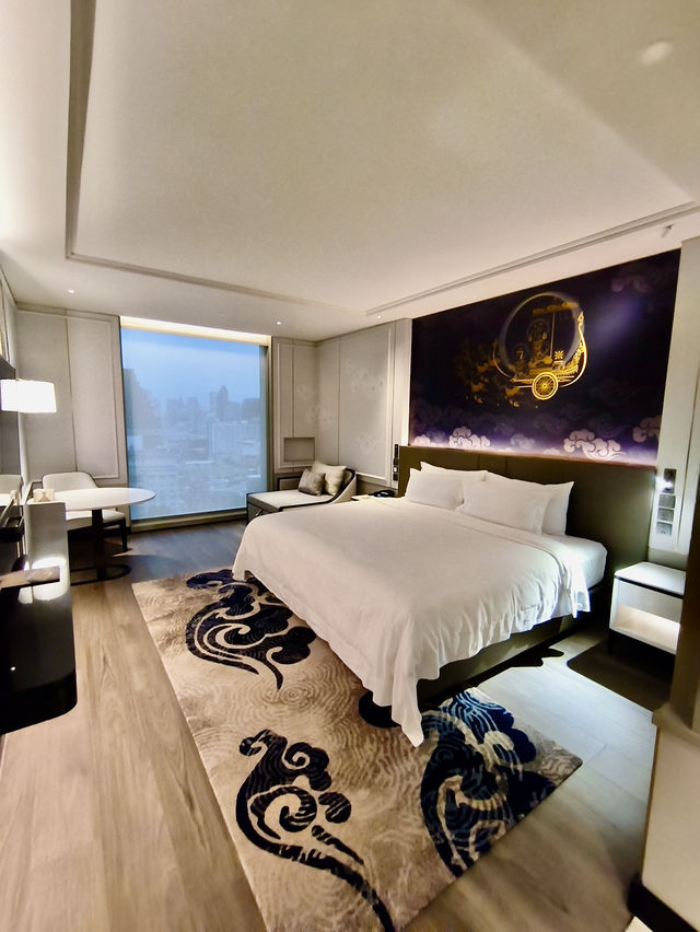 曼谷|新開幕 房間設計風格真的好愛 設計華麗時尚 高樓層夜景一覽無遺