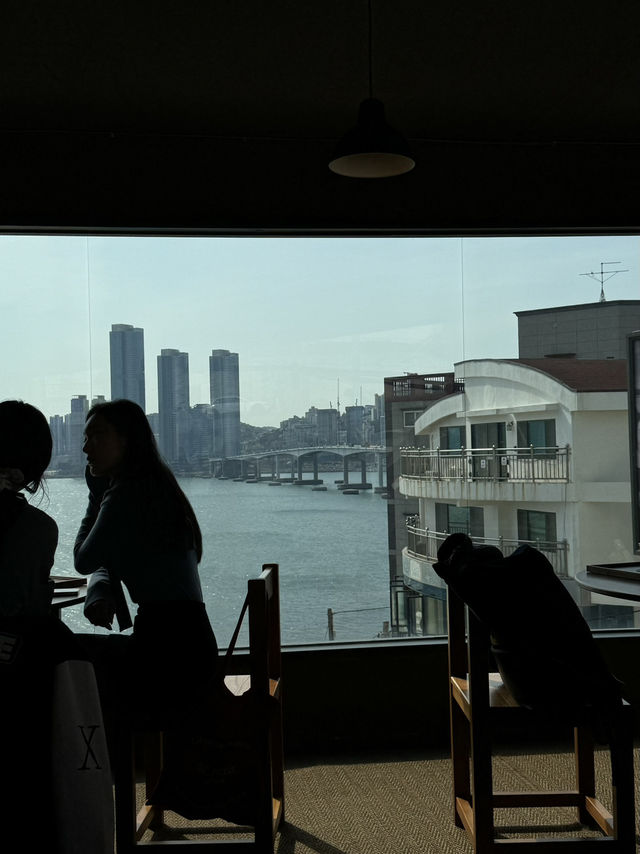 Having moment,Busan คาเฟ่วิวหลักล้านที่ปูซาน