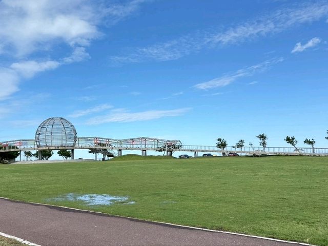 〔台東濱海公園〕藍天綠地大海一次擁有的療癒角落
